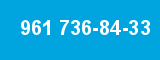 961 736-84-33